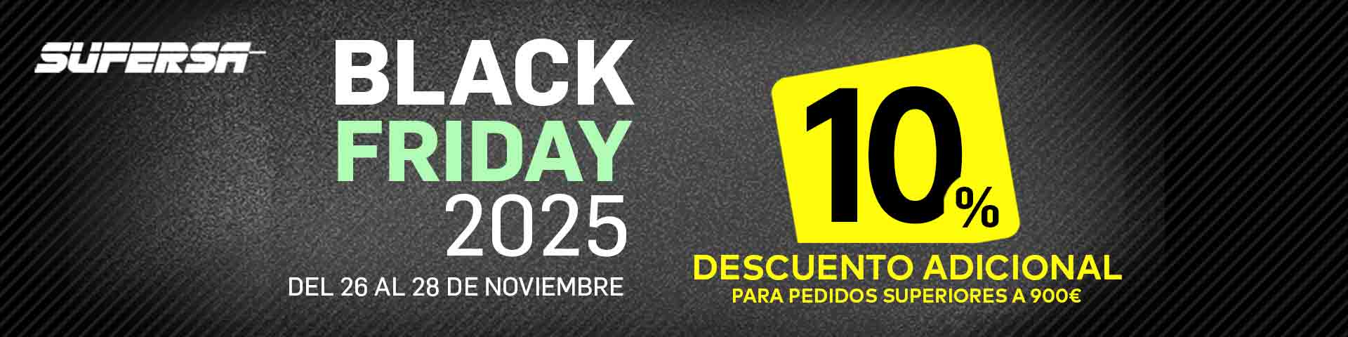 Sufersa Black Friday 2025 del 26 al 28 de Noviembre