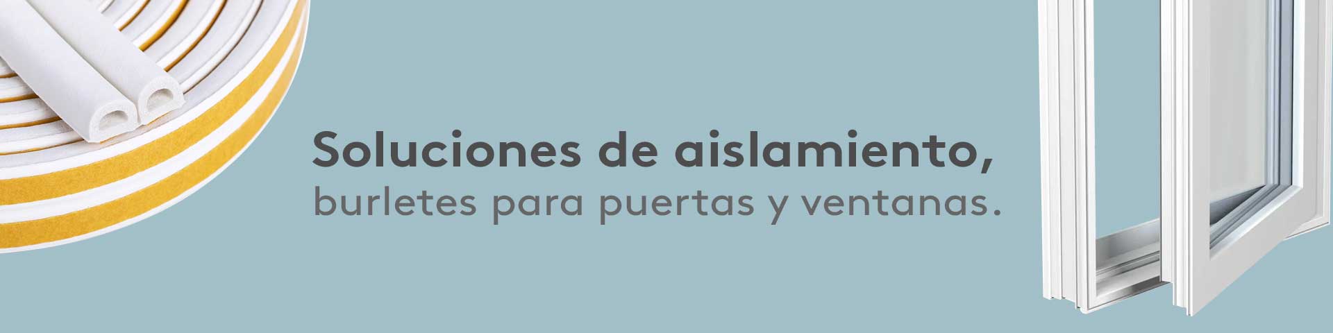 Soluciones aislamiento, burletes puertas y ventanas